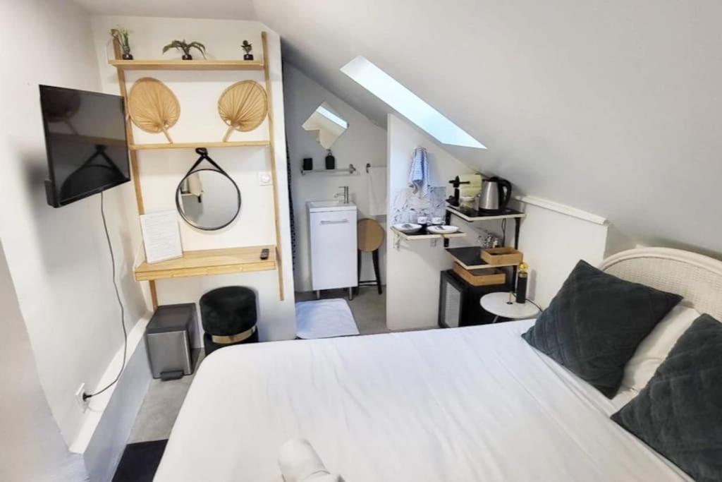 Chambre - Bed & Breakfast - Plage 50M - Residence サン・マロ エクステリア 写真